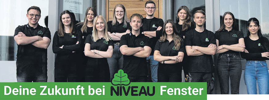 Mitarbeiter - Deine Zukunft bei NIVEAU Fenster