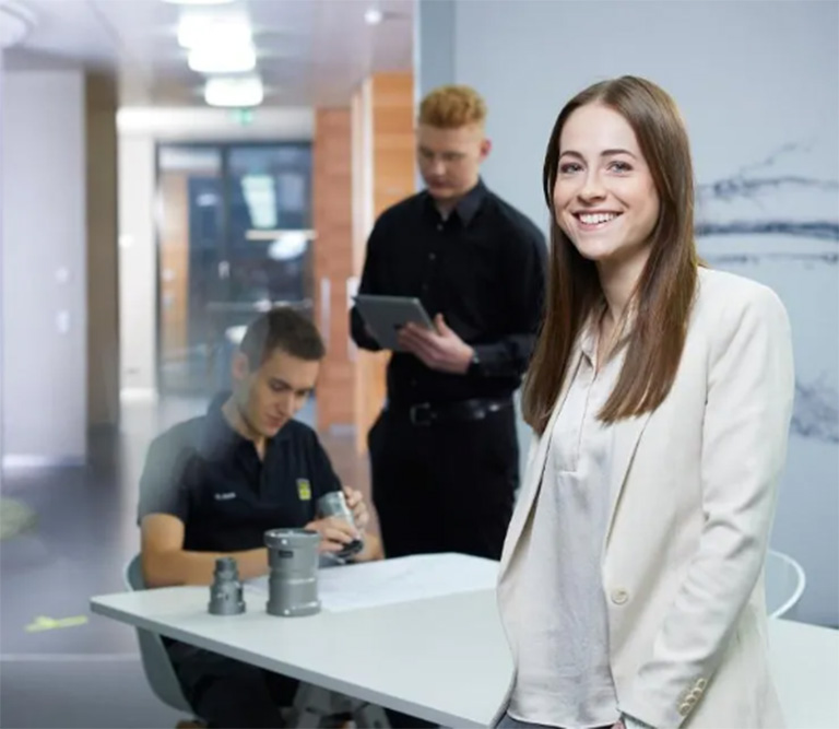 Mitarbeiter der Firma Viega