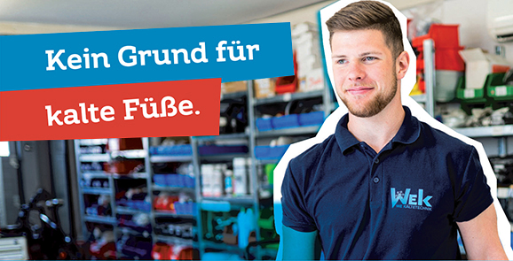 Kein Grund für kalte Füße.