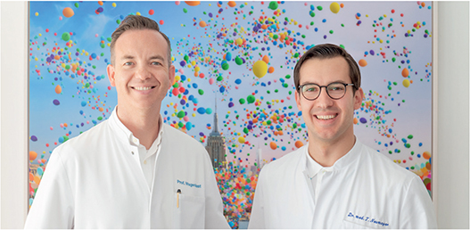 Prof. Dr. Dr. med. Jens Wagenblast Facharzt für Hals-Nasen-Ohrenheilkunde, Dr. med. Thomas Neumayer Angestellter Facharzt für HNO-Heilkunde