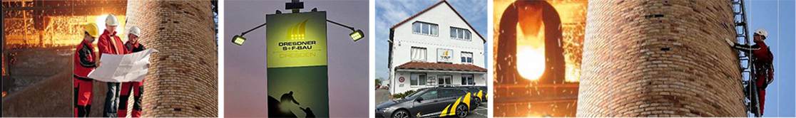Team der Firma Dresdner Schornstein- und Feuerfestbau GmbH