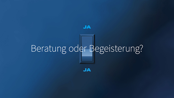 Beratung oder Begeisterung?