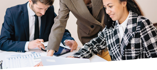 Team der jungen Mitarbeiter der Mediengruppe