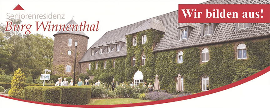 Seniorenresidenz Burg Winnenthal - Wir bilden aus!