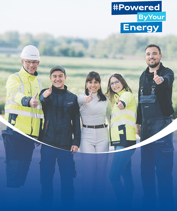 Mitarbeiter der Firma Omexom Uedem - Powered by your Energy