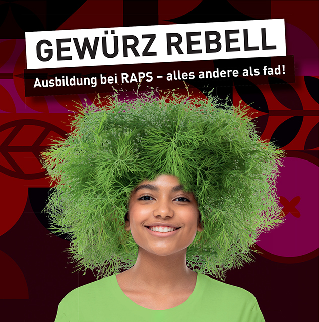 Gewürz Rebell Ausbildung bei RAPS - alles andere als fad
