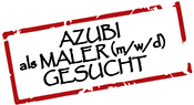 Azubi als Maler