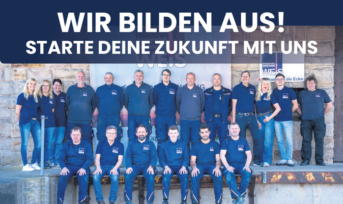 Teamfoto - Wir bilden aus! Starte Deine Zukunft mit uns