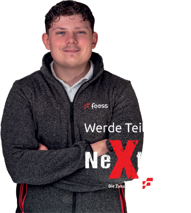 Mitarbeiter der Firma Feess - Werde Teil unserer - Next Gen Die Zukunft von Feess