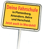 Deine Fahrschule in Plettenberg, Attendorn, Balve und Herscheid. Jetzt auch in Werdohl!