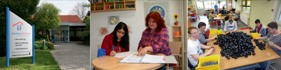 Mitarbeiter der Firma Kraichgau-Werkstatt gGmbH