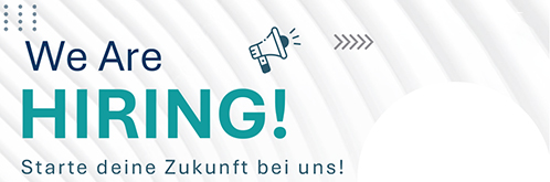 We Are HIRING! Starte deine Zukunft bei uns!