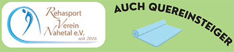 Rehasport Verein Nahetal e. V. - Auch Quereinsteiger