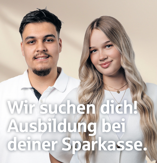 Wir suchen Dich! Ausbildung bei Deiner Sparkasse.