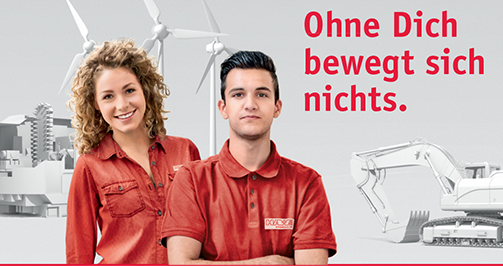 Ohne Dich bewegt sich nichts.