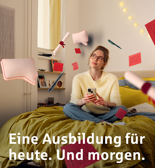 Eine Ausbildung fuer heute. Und morgen.