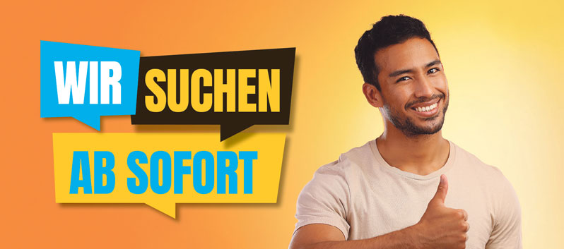 Wir suchen ab sofort