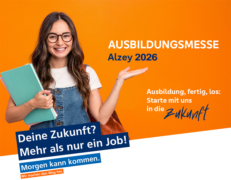 Mitarbeiter der Volksbank Alzey-Worms eG
