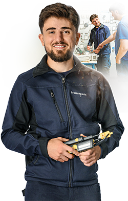 Ein Industriemechaniker