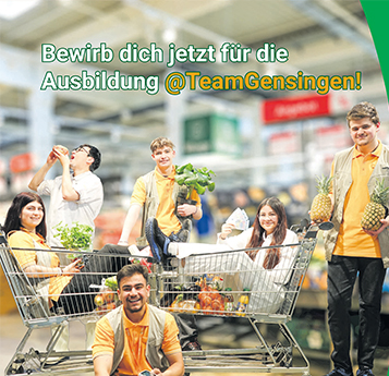 Bewirb dich jetzt für die Ausbildung @TeamGensingen!