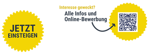 Qr Code - Interesse geweckt? Alle Infos und Online-Bewerbung - JETZT EINSTEIGEN