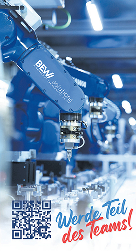 Maschine, QR Code, Werde Teil des Teams!