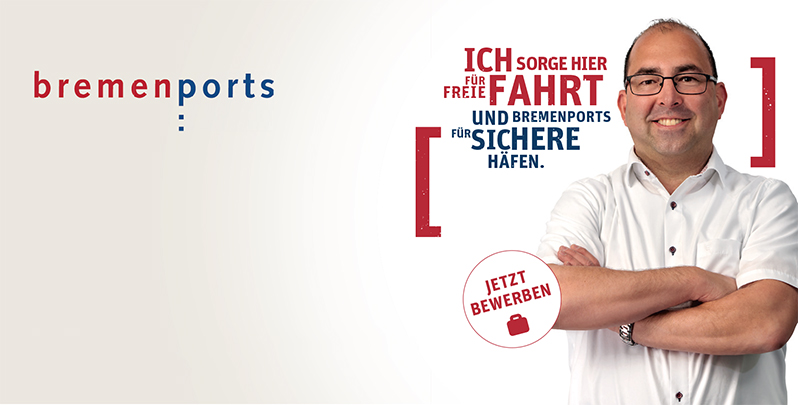 bremenports - Ich halte die Crew zusammen und mit Bremensports den Kurs