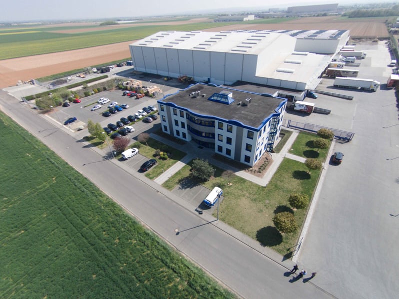 Die Ansicht von oben auf das Rad Center Derkum GmbH