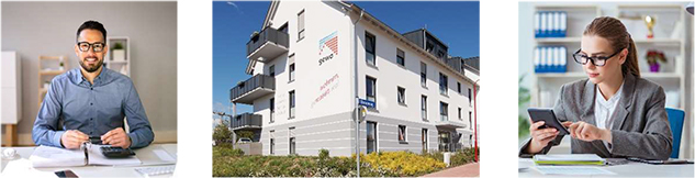 Mitarbeiter der Firma Freitaler Wohnungsgenossenschaft eG