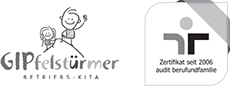 Gipelstürmer - Zertifikat seit 2006 audit berufundfamilie