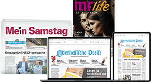OP - Oberhessische Presse Marburg Digitalzeitung in verschiedenen Responsivansichten