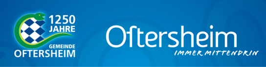 1250 JAHRE GEMEINDE OFTERSHEIM Oftersheim IMMER MITTENDRIN