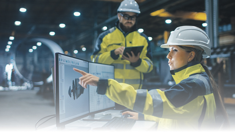 Mitarbeiter der Firma SPM Instrument GmbH