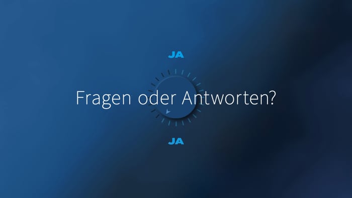 Fragen oder Anworten?