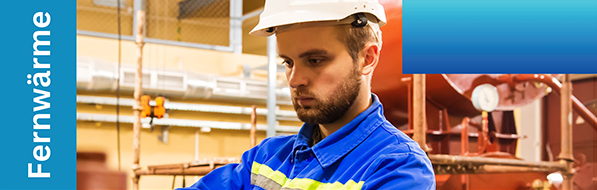 Fernwärme, Mitarbeiter der Freitaler Stadtwerke GmbH