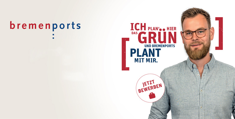 bremenports -  Das Ich plan hier das Grün Und bremenports plant mit mir.
