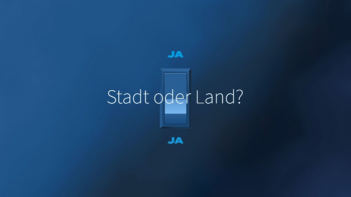 JA Stadt oder Land? JA
