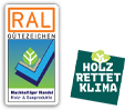 RAL GÜTEZEICHEN Nachhaltiger Handel Holz- & Bauprodukte, HOLZ RETTET KLIMA