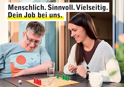 Menschlich. Sinnvoll. Vielseitig. Dein Job bei uns.