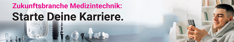 Zukunftsbranche Medizintechnik: Starte Deine Karriere.