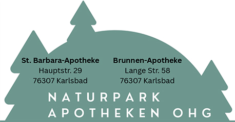 St. Barbara-Apotheke, Hauptstr. 29, 76307 Karlsbad - Brunnen-Apotheke, Lange Str. 58 76307 Karlsbad - NATURPARK APOTHEKEN OHG