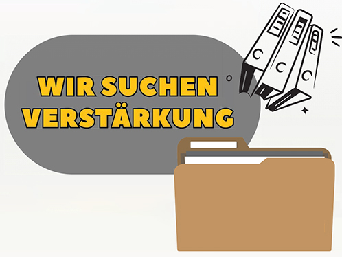 Wir suchen Verstärkung