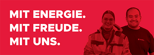 Mit Energie. Mit Freude. Mit uns.