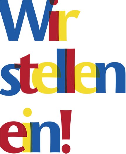 Wir stellen ein!
