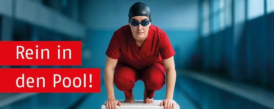 Rein in den Pool!
