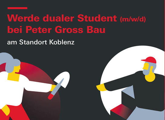 Werde dualer Student (m/w/d) bei Peter Gross Bau