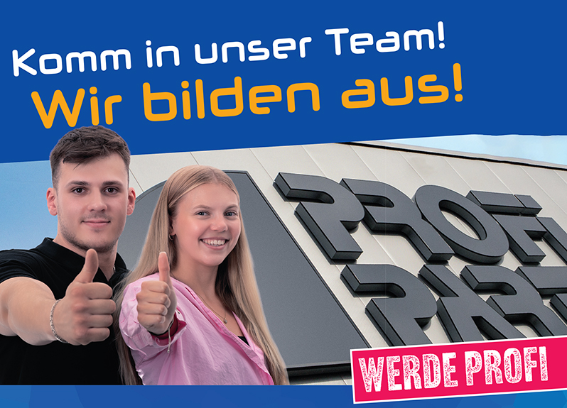 Komm in unser Team! Wir bilden aus