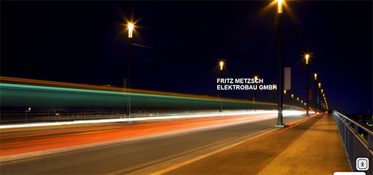 Straßen am Abend