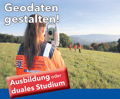 Geodaten gestalten! Ausbildung oder duales Studium