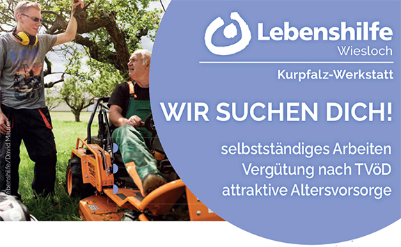 Gärtner - Lebenshilfe Wiesloch Kurpfalz-Werkstatt 